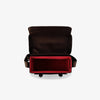 Oberwerth Signature Line Camera Bag (Medium), Dark Brown with Red Lining