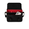 Oberwerth Signature Line Camera Bag (Large), Black with Red Lining