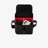 Oberwerth Signature Line Camera Bag (Medium), Black with Red Lining