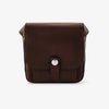 Oberwerth Signature Line Camera Bag (Small), Dark Brown with Red Lining