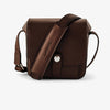 Oberwerth Signature Line Camera Bag (Small), Dark Brown with Red Lining