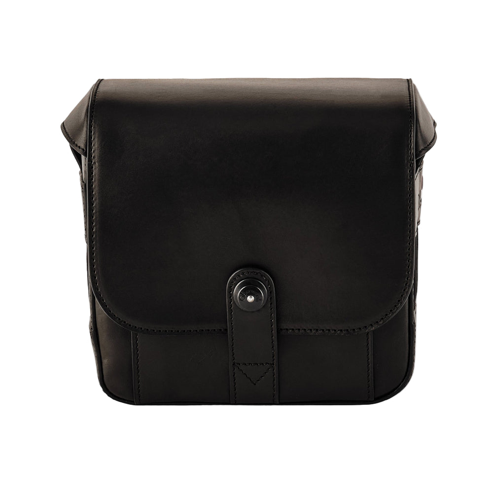 Bolso para cámara Oberwerth Signature Line (pequeño), negro con forro rojo