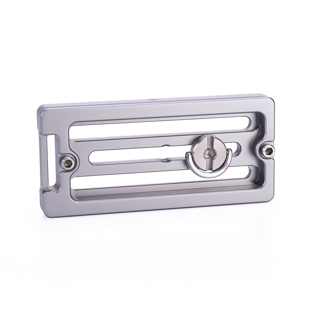 Placa Arca universal de 85 mm de Breakthrough Photography - color gris metalizado