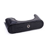 Arte di Mano Half Case for Leica M EV1 with Advanced Battery Access Door - Rally Black with Black Stitching