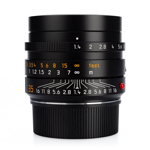 Used Leica Summilux-M 35mm f/1.4 ASPH FLE (11663), black