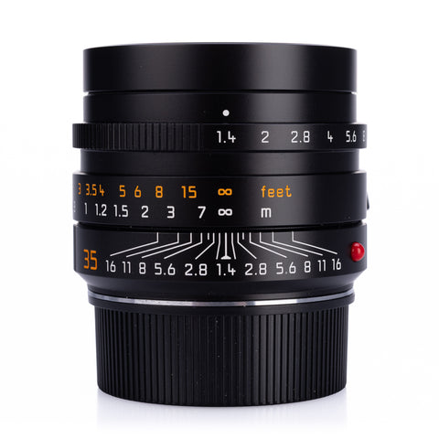Used Leica Summilux-M 35mm f/1.4 ASPH FLE (11663), black