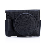 Funda Everready Oberwerth para Leica D-Lux 8 (negra, costuras negras)