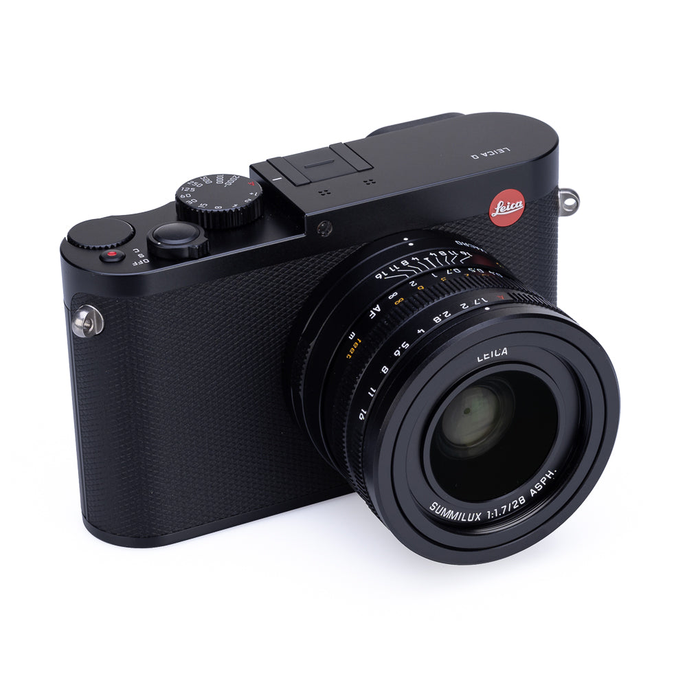 Leica Q (Typ 116) usada, negra, con funda media