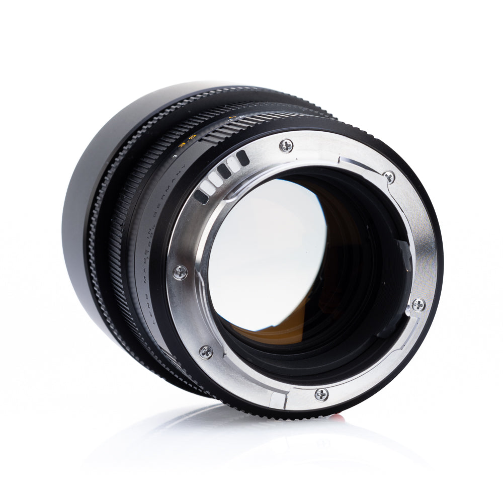 Leica APO-Summicron-M 90 mm f/2 ASPH usada, negra, codificación de 6 bits y revisión CLA reciente de Leica