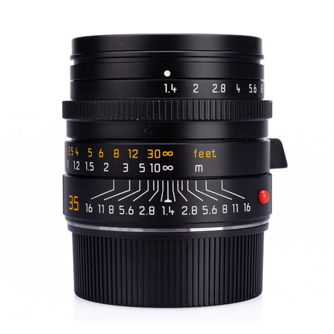 Used Leica Summilux-M 35mm f/1.4 ASPH, black (11874) - 6-Bit - Recent Leica CLA