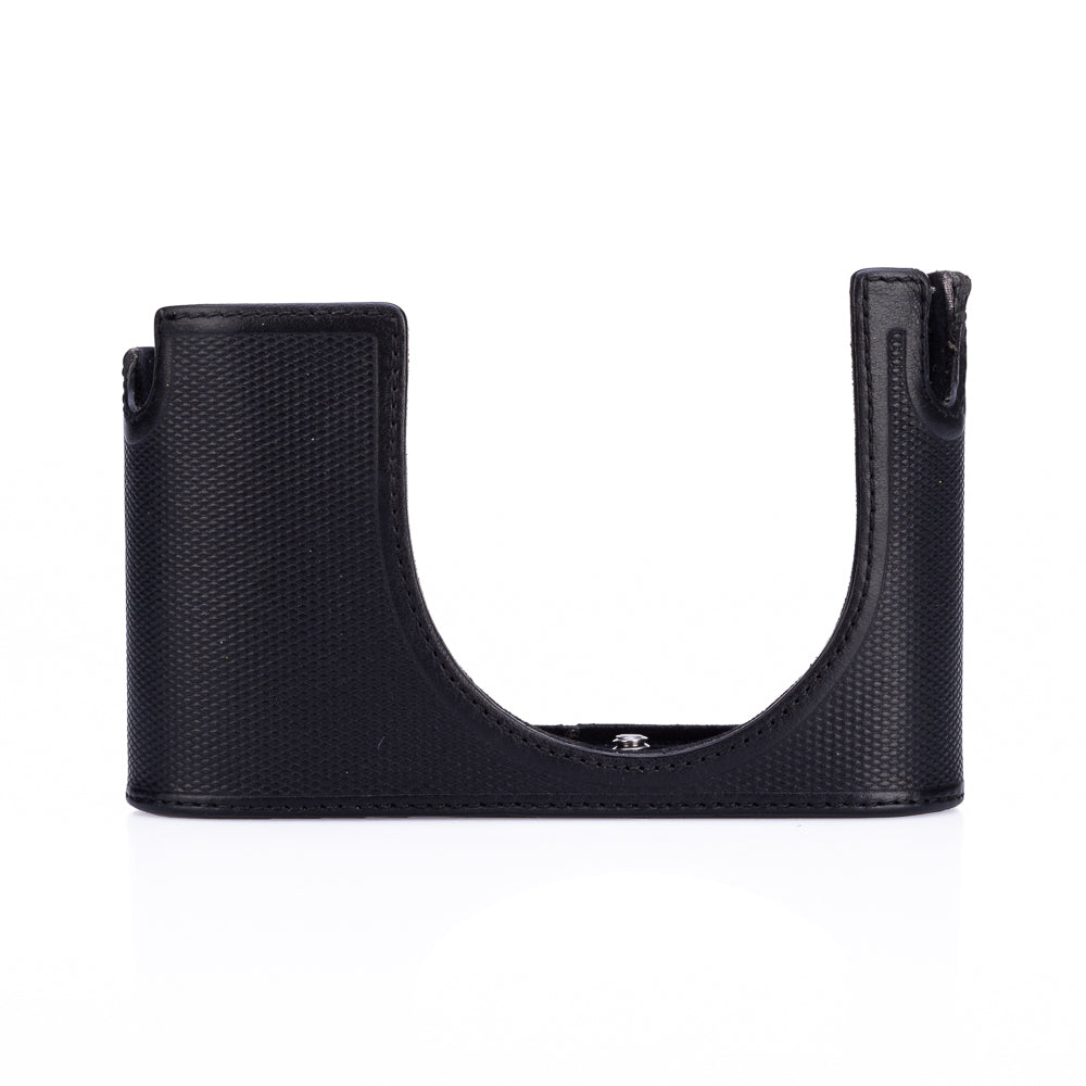 Protector de cuero usado para Leica Q2, negro