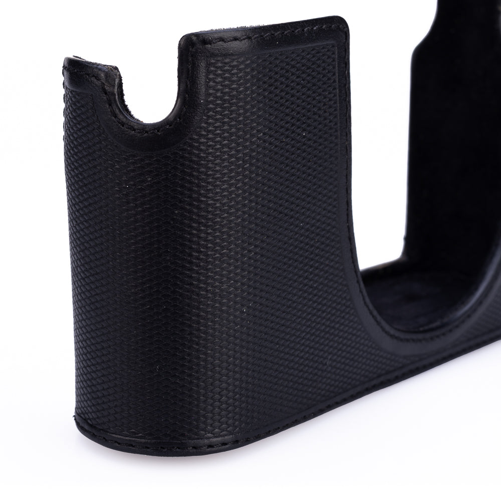 Protector de cuero usado para Leica Q2, negro