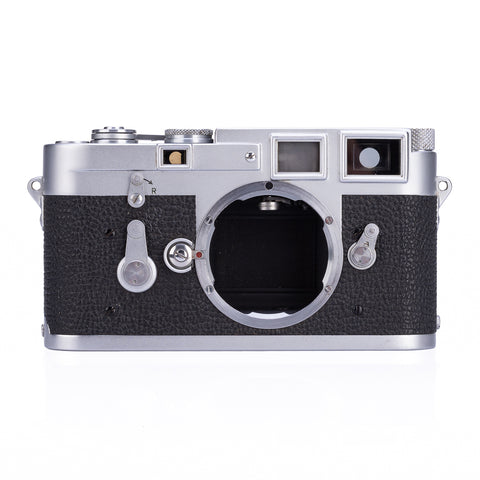 Used Leica M3 Double Stroke, silver (1955) - Recent DAG CLA