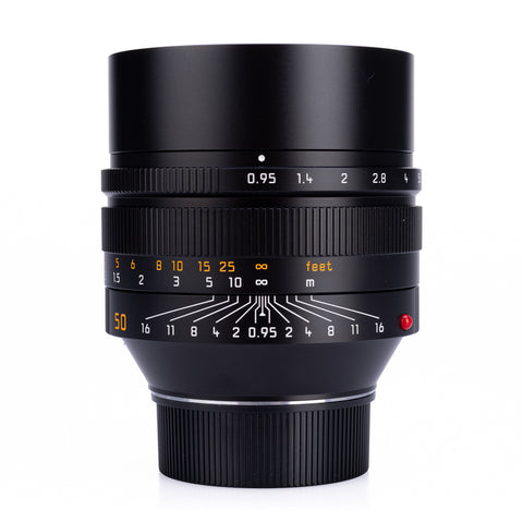 Used Leica Noctilux-M 50mm f/0.95 ASPH, black - Recent Leica CLA
