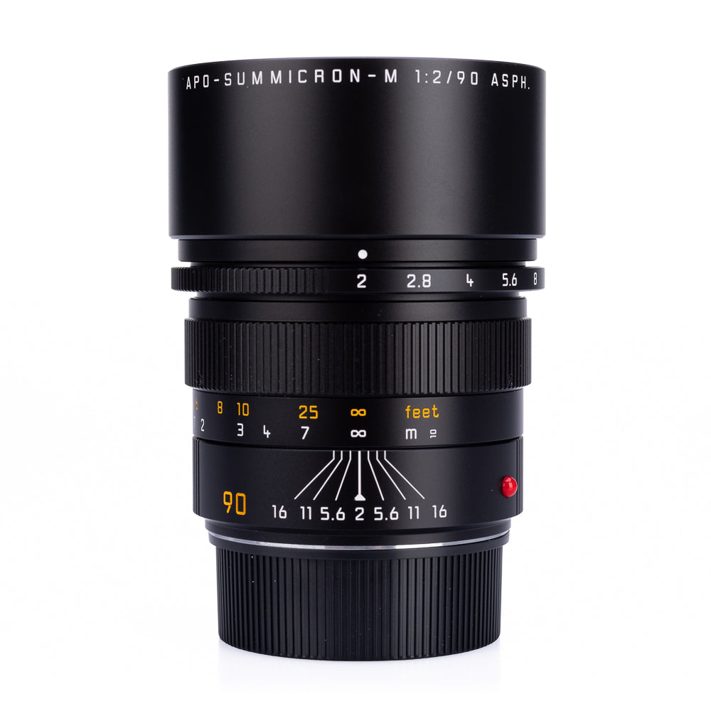 Leica APO-Summicron-M 90mm f/2 ASPH de segunda mano, negro - 6-Bit