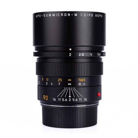 Used Leica APO-Summicron-M 90mm f/2 ASPH, black - 6-Bit