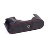 Used Oberwerth Classic Half Case for Leica M11, black with red stitching