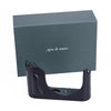 Used Arte di Mano Leica Q3 Half Case (Type 1-SD, Screw Secured) - Rally Black with Black Stitching