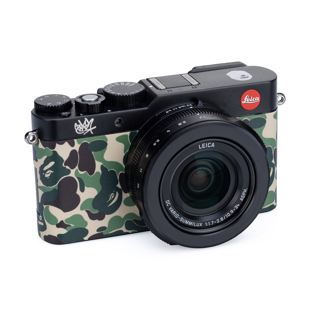 Leica D-Lux 7 'A BATHING APE x STASH' Special Edition, negra, usada - CLA reciente de Leica