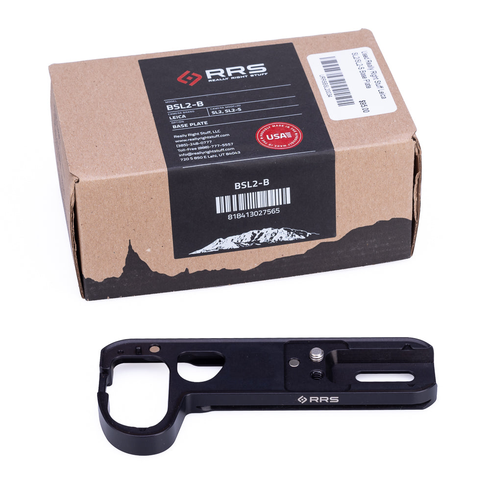 Placa base Really Right Stuff usada para Leica SL2/SL2-S