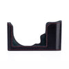 Used Arte di Mano Half Case for Leica SL2/SL2-S with Battery Door, Covered Style - Black with Red Stitching