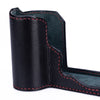 Used Arte di Mano Half Case for Leica SL2/SL2-S with Battery Door, Covered Style - Black with Red Stitching