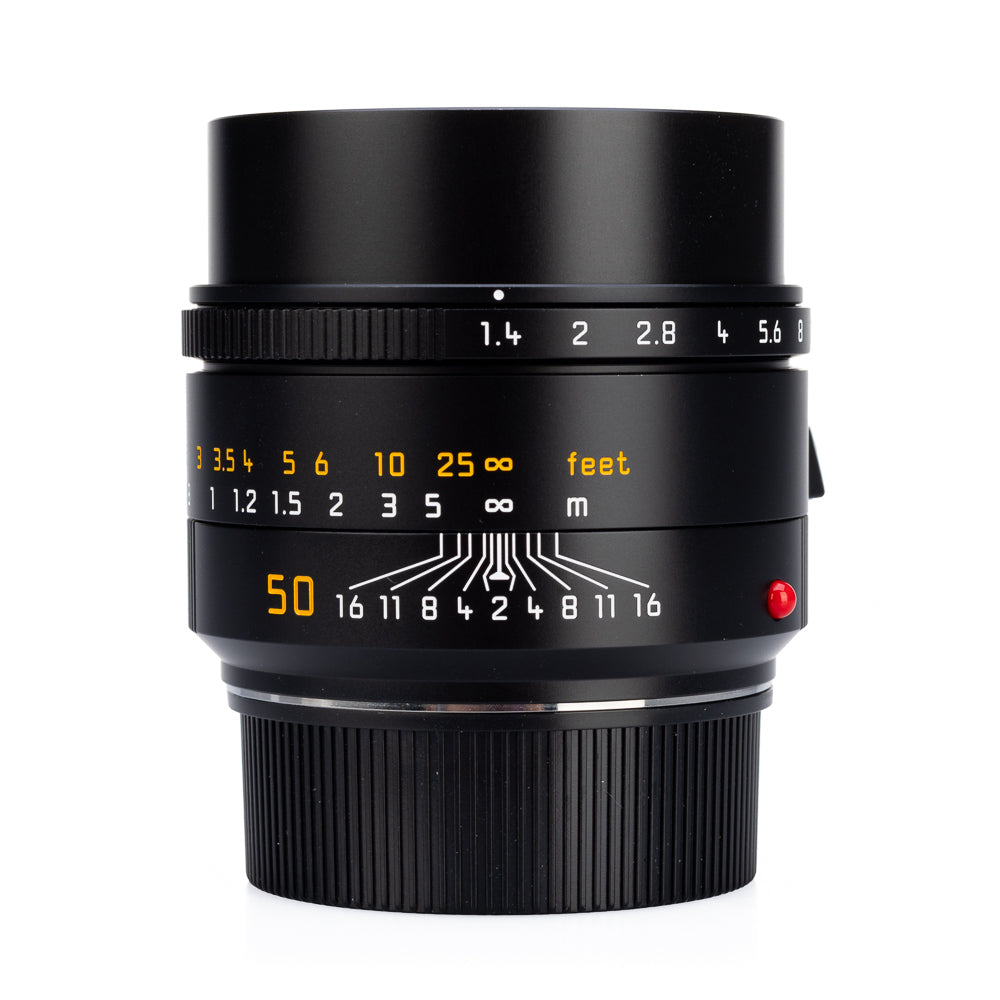 Leica Summilux-M 50 mm f/1,4 ASPH II usada, negra (11728)