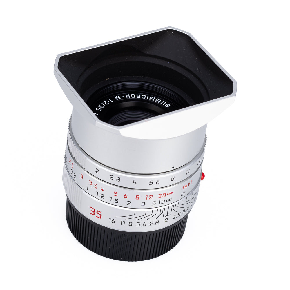 Leica Summicron-M 35 mm f/2 ASPH de segunda mano, plateado (V2, 11674)