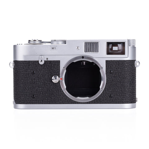 Used Leica M1, silver chrome (Lever Rewind, 1963) - Recent DAG CLA