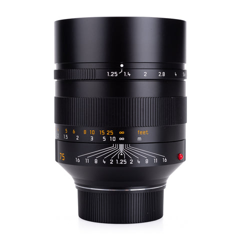 Used Leica Noctilux-M 75mm f/1.25 ASPH