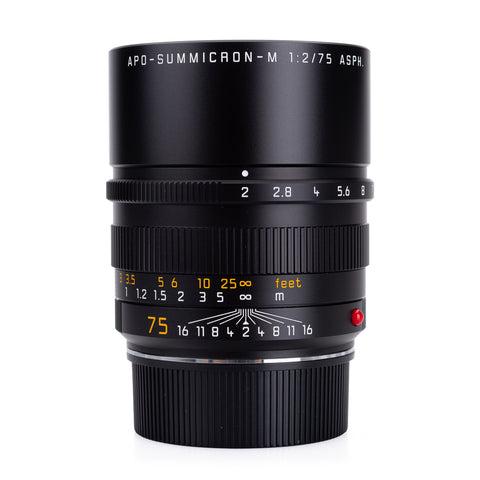 Certified Pre-Owned Leica APO-Summicron-M 75mm f/2 ASPH - 6-Bit