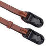 Used Leica Leather Carrying Strap, Vintage Brown (w/ Peak Design Anchors)