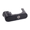Used Arte di Mano Aventino Half Case for Leica CL with  Door - Black with Black Stitching