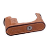 Used Arte di Mano Half Case for Leica CL with Battery Door - Novonappa Tan