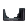 Used Arte di Mano Half Case for Leica SL3 with Battery Access Door, Covered Style - Black with Black Stitching