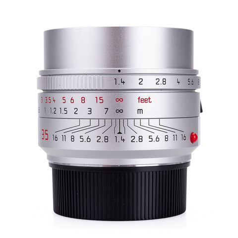 Used Leica Summilux-M 35mm f/1.4 ASPH FLE II, silver