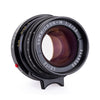 Used Leica Summicron-M 50mm f/2 V4, black (Germany) - 6-Bit - with UVa Filter - Recent Leica CLA