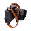 Peak Design Cuff - Leather Quick Connecting Camera Wrist Strap, Amber