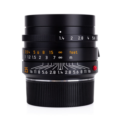 Used Leica Summilux-M 35mm f/1.4 ASPH FLE (11663), black