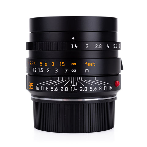 Used Leica Summilux-M 35mm f/1.4 ASPH FLE (11663), black