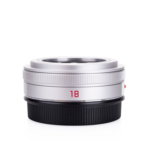Used Leica Elmarit-TL 18mm f/2.8 ASPH, silver - UVa Filter