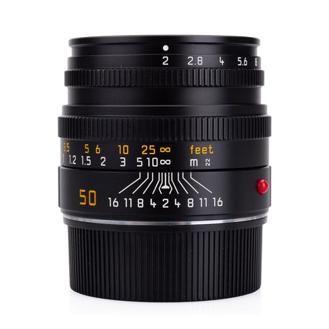 Used Leica Summicron-M 50mm f/2 (V5), black - 6-Bit