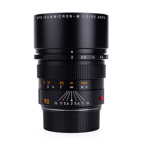 Used Leica APO-Summicron-M 90mm f/2 ASPH, black - 6-Bit