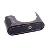 Used Arte di Mano Leica Q2 Half Case with Battery & SD Card Door - Bridle Navy