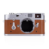Used Leica M2, silver chrome (Lever Rewind & Self Timer, 1964) with Arte di Mano Novonappa Tan Leather - Recent DAG CLA