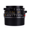 Used Leica Summicron-M 35mm f/2 V4 'Bokeh King', black (Germany, 1990) with UVa Filter - 6-Bit - Recent Leica CLA