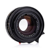 Used Leica Summicron-M 35mm f/2 V4 'Bokeh King', black (Germany, 1990) with UVa Filter - 6-Bit - Recent Leica CLA