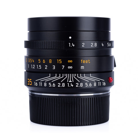 Used Leica Summilux-M 35mm f/1.4 ASPH FLE (11663), black