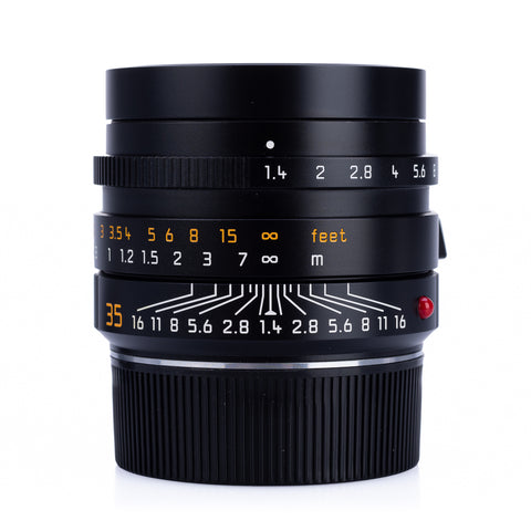 Used Leica Summilux-M 35mm f/1.4 ASPH FLE (11663), black