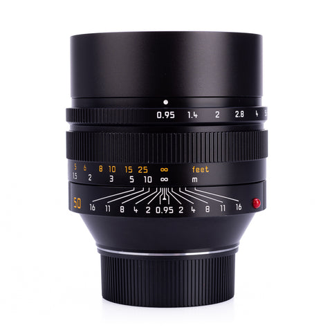 Used Leica Noctilux-M 50mm f/0.95 ASPH, black - Recent Leica CLA